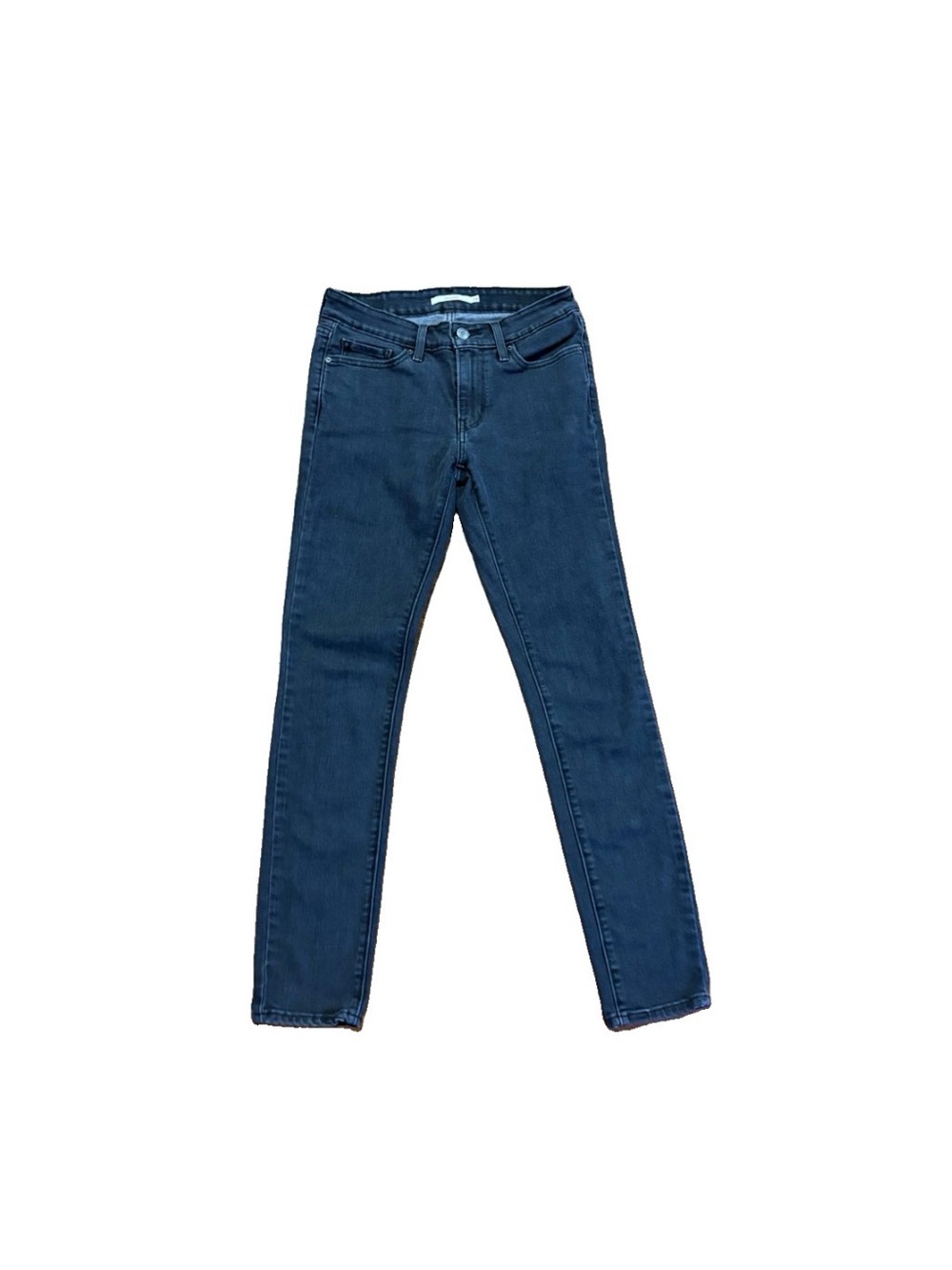 Levi’s Women’s Black 711 Skinny Mid-Rise Jeans 5-Pocket - Size 28